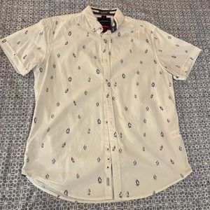 Denim and flower button down sailboats ⛵️